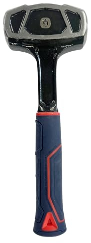 Spear & Jackson SJ-MCSS48 Mazo de 3 libras de acero sólido