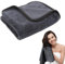 Rixotix Shiny Bath Trockentuch, Fast Dry 40 x 40cm, Mikrofasertuch Auto Trockentuch Duschkabinen Tuch zum Wasser Abziehen in Dusche&Bad