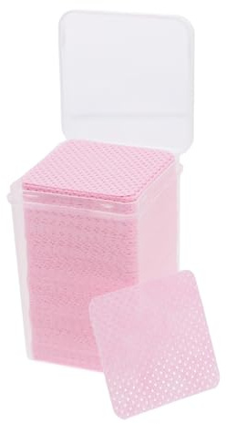 Mikinona Nagellackentferner-pads Nageltücher Für Nägel Und Wimpernverlängerungen Lackentferner-pads Mit Aufbewahrungsbox Nagellackentferner-tücher Für Hause Und Unterwegs