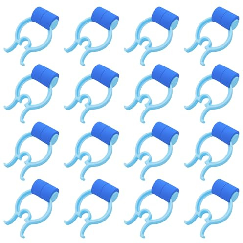 Hawpasy 16 PCS Clip per Naso Clip per Naso da Nuoto E Sangue dal Naso, Tappanasoper in Schiuma Morbida, Naso Clip per Piscina, Sport, Tappi Tappa Naso Nuoto Clip per Adulti E Bambini