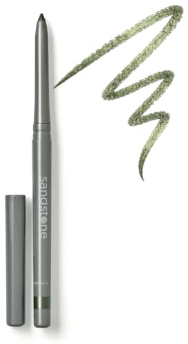 Sandstone Scandinavia Waterproof Metallic Eyeliner (Grön) | Parfymfri, vegansk och AllergyCertified