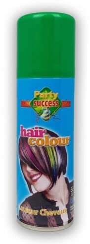 Party Success Temporary Wash Out Hair Colour Spray, 125ml GREEN