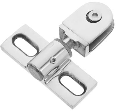Kit De Charnière Pivotante Pour Porte De En Acier Inoxydable Charnière À Pince Pour Verre Pour Remplacement D'accessoires De Salle De Bain