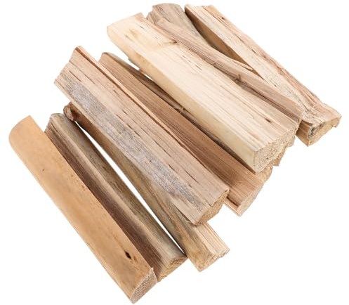 MAGICLULU Legna da Ardere Essiccata in Forno 10 Pezzi 22 Cm Ceppi Naturali per Bracieri da Esterno Legna per Forno Pizza e Stufa Accensione Rapida