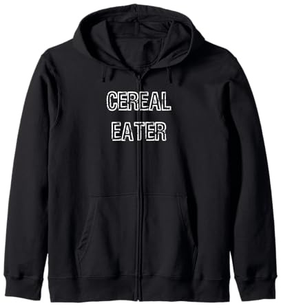 Comedor de Cereales Sudadera con Capucha