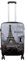 Trendyshop365 Polycarbonat Reisekoffer Trolley Hartschale - Design Eiffelturm Paris Frankreich (Citykoffer - Größe M)