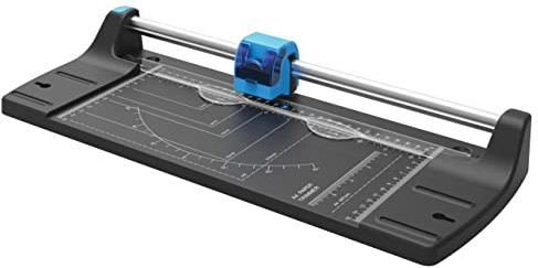 Folding Metal Paper Cutter with Multifunction A4 Cutting Shears Guillotine