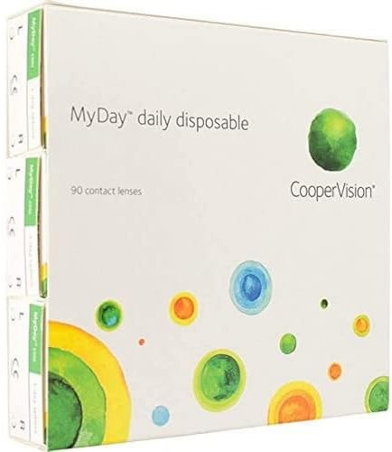 MyDay CooperVision MYDAY 8.4 +06.50 (90) Tageslinsen weich, 90 Stück / BC 8.4 mm / DIA 14.2 mm / +6.5 Dioptrien