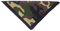fashionchimp Bandana aus 100% Baumwolle, Premium-Qualität, Nicki-Halstuch für Damen und Herren, 50x50cm (Woodland-Camo-dark) BAN047