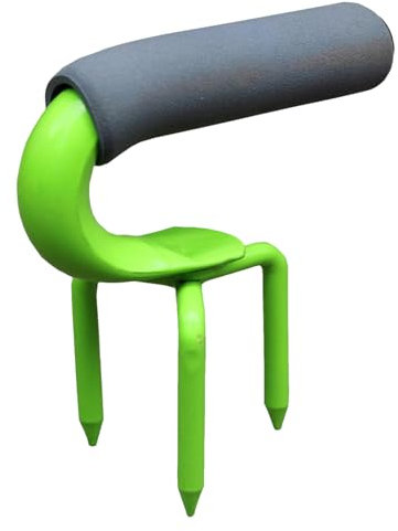 Fravsiu Herramienta de Mano de Garra de jardín, Horquilla de jardín para aflojar el Suelo,Cultivador de Manos de Servicio Pesado de Acero | Mango ergonómico Garden Claw Manual Weeder Tool para