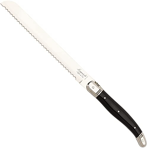 Laguiole Style de Vie Brotmesser Premium Line, Schwarz