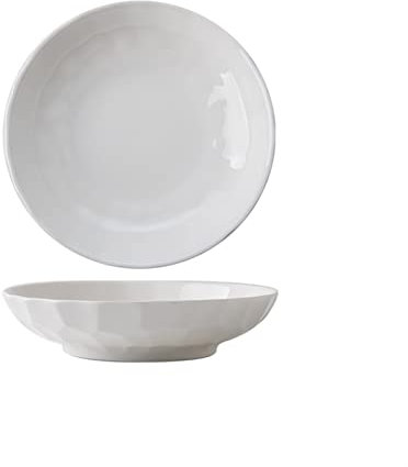 Dessertfat Tallrikar Middagstallrikar Kinesiskt präglat djupt fat 7,8 keramiskt mattallrik Hemporslin Middagstallrik Sal
