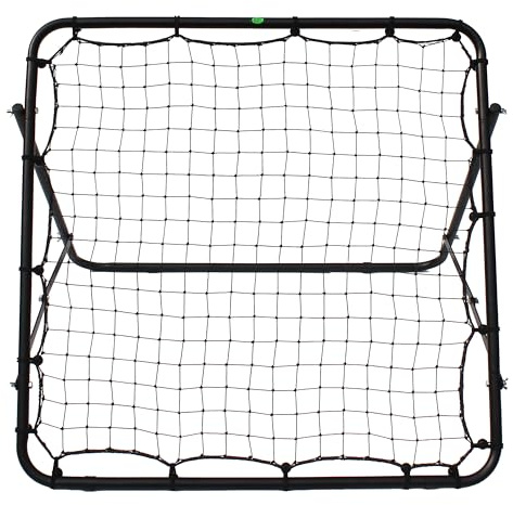 AXI Rebounder100 Folding Bouncing Net | Football Bouncer for volleyball, handball, water polo and tchoukball | Portable for training - 100 x 90 x 100 cm