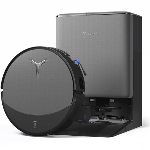 ECOVACS DEEBOT T90 Pro Omni Robot Aspirador y Mopa, 30 000 Pa, Carga PowerBoost, OZMO Roller 3.0 con Tecnología TruEdge 3.0, Aplicación Automática de la Solución de Limpieza, Agent YIKO AI, Negro