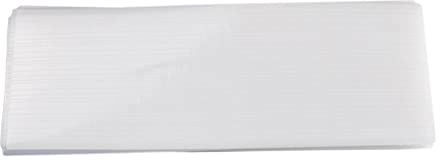Nishiyuenyi 50 Piezas Tiras de Encuadernación Térmica Cinta Adhesiva EVA para Máquina de Pegado Material Consumible Adecuado para Oficina Manualidades, 0.1 cm x 29 cm