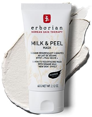 Erborian Milk & Peel Maschera per il Viso, 60 g