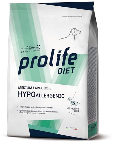 CROCCHETTE PROLIFE DIET HYPOALLERGENIC ALL BREEDS DOG. 8KG