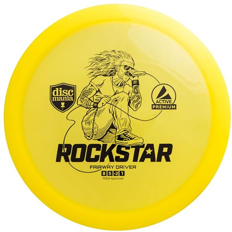 Discmania DMAPRY Disc Golf Adulte Unisexe, Jaune, Unique