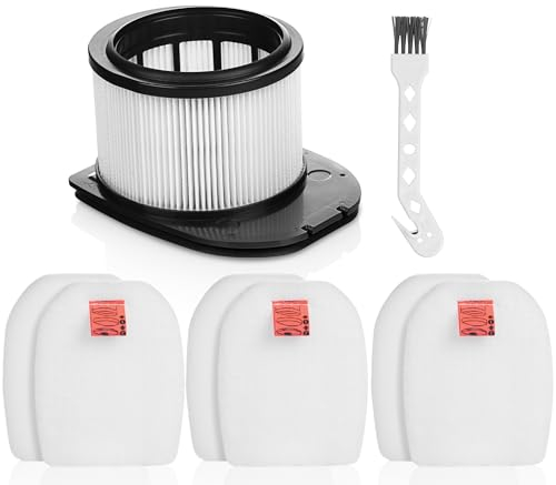 iVanzoll IZ400EUT Filter für Shark Stratos Anti Hair Warp Plus Pet Pro schnurlosen Staubsauger IZ400EU IZ400EUT IZ420EU IZ420EUT, 1 waschbarer Hepa-Filter und 3 Filz- und Schaumstofffilter