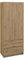 VBChome Kleiderschränk 90 x 50 x 180 cm Artisan 2 Türen 2 Schubladen Spiegel Garderobenschrank Dielenschrank Schlafzimmerschrank Flurschrank Wohnzimmerschrank Artisan