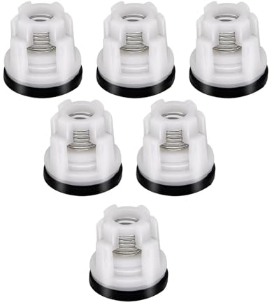 Sharplace 6-teiliges Rückschlagventil-Set für Hochdruckreiniger, Ersatz-Rückschlagventil-Set für Hochdruckreiniger, für Modell 280/380