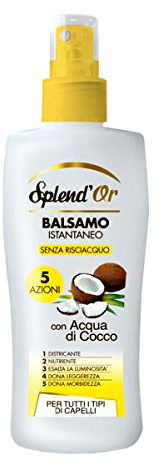 SPLEND'OR Balsamo cocco spray 200 ml. - balsamo capelli