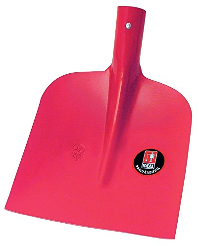 Ideal 5104103400 - Pala de arena (forma de Holstein, 25 x 23 cm), color rojo