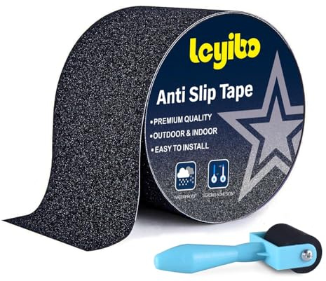 Leyibo Anti Slip Tape 4 x 35' - Waterproof Grip Tape for Indoor/Outdoor