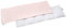 Medi Partners Kirschkernkissen 60x20cm 800g 100% Baumwolle Waffle 5 kammern Körnerkissen groß Öko Natur Wärmekissen Kältetherapie abnehmbarer Bezug (Hell-Pink)