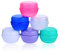 WLLHYF 6 Pieces Travel Containers for Toiletries Plastic Small Leakproof Cosmetic Makeup Jars with Lids Waterproof Seal Cream Jar Travel Accessories for Face Body Hand Cream