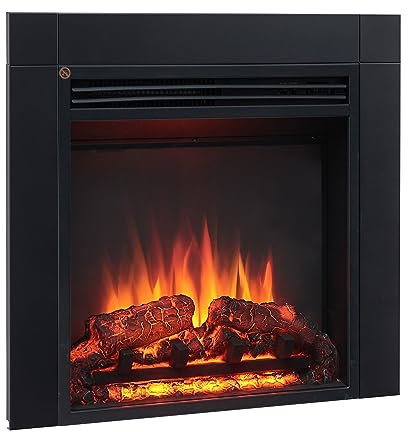 FLAMME Innsbruck Fireplace Insert Suitable for Custom Media Wall or Mantel Designs 24/60cm - 35/90cm