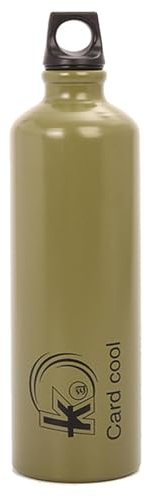 Leere Brennstoffflaschen für Campingkocher – 750 ml Brennstoffzylinder für flüssige Brennstoffe – tragbare Benzin-Flüssigkeits-Ölflasche für Outdoor-Abenteuer, Kochen im Freien