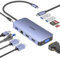 BENFEI 11-in-1 USB C Hub Triple Display Docking Station Dual HDMI, VGA, 3*USB 3.0, 1Gbps Ethernet, 100W Power Delivery, SD/TF Card Reader, 3.5mm AUX Audio Compatible with MacBook XPS Surface