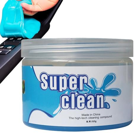 Gel detergente per auto, strumento per la pulizia 'auto, strumento riutilizzabile per la pulizia 'auto, in gel per la pulizia degli interni 'auto, strumenti per i dettagli di ventilazione