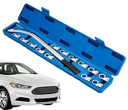 Llave de polea – Kit de herramientas de correa serpentina, para camioneta sedán automotriz, llave tensora de extracción de tensión | Juego de herramientas de correa de motor
