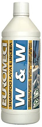 EUROMECI eww1 Shampooing pour Bateaux, Jaune, 1000 ML