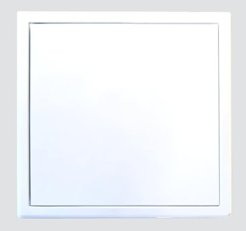 Revisionsklappe Revisionstür Softline Weiß The White Edition mit Schnappverschluss 600 x 600 mm für eine Montage in der Wand oder in der Decke
