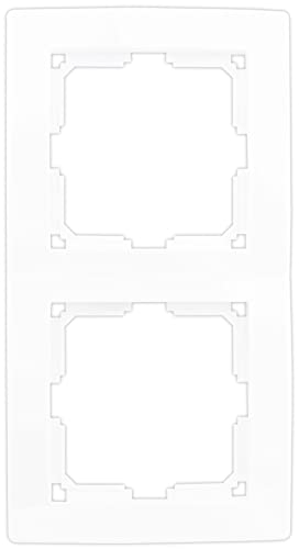 REV Studio, 2-fach Rahmen Steckdose, Rahmen Lichtschalter etc., weiss
