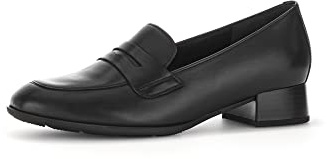 Gabor Femme Chaussures Basses, Dame Mocassin,Chaussons,Pantoufles,Chaussures de collège,Loafer,Chaussures d'affaires,Noir (Schwarz) / 27,38.5 EU / 5.5 UK