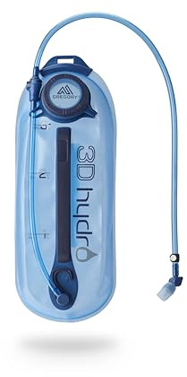 Gregory Hydration Accessory - 3D Hydro 3L Reservoir, 44 cm, 3 L, 0.20 KG, Azul (Optic Blue)