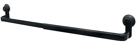 YARNOW 1 Stück Saugnapf Handtuchhalter Schwarz Handtuchhalter Schwarz Set Handtuchständer er Ständer Handtuchstangen Für Badezimmer Badezimmer er