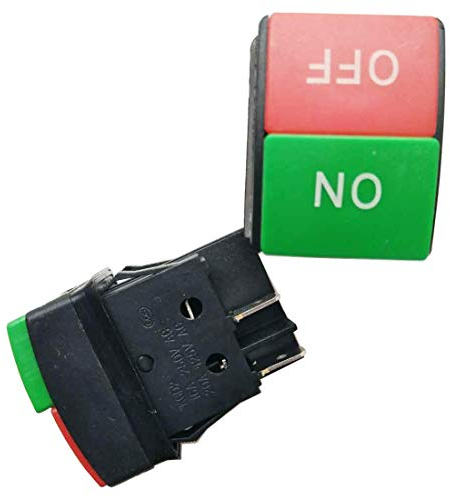 DOUKI push-button 2Pcs KCD2 4 Pins 20A/125V 16A/250V AC Electric Power On Off Pushbutton Switches for Car Washer push-button