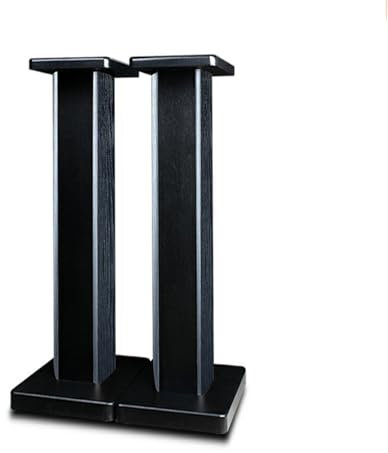 1 paio di supporti per altoparlanti in legno da 90 cm, per home cinema, Hi-Fi, librerie e altoparlanti satellitari, esperienza di ascolto audio migliorata per home theater