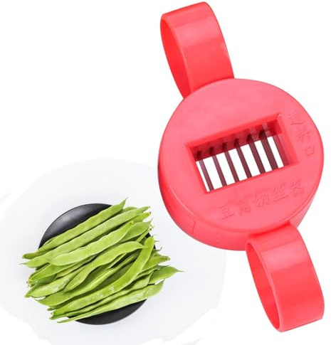 Outil Frencher Pour Haricots Verts – Déchiqueteuse Ergonomique Pour Trancher Le Poivre, Coupe-haricots De Neige Antirouille, Râpe | Hachoir À Légumes Multifonctionnel Pour La Cuisine