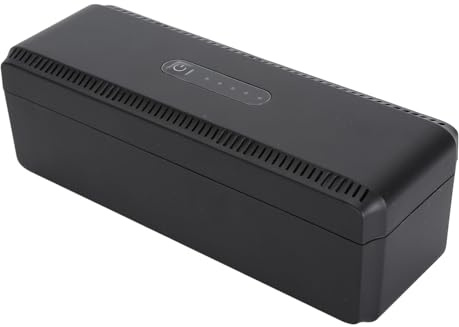 Mini-USV-Batterie-Backup für Router, Unterbrechungsfreie Stromversorgung mit USB, Typ-C, DC und POE Ausgänge (EU-Stecker)