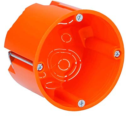 Kaiser Hohlwanddose O-Range Hohlwand Verbindungsdose 9064-02 62mm - 25 Stück, Kunststoff