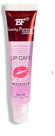 Beauty Forever Lip Care Gel, Moisturising Glossy Finish, Contains Vitamins & Nourishing Oil, For Volume Lips, Available in 4 Flavours, 18ml (ROSEHIP)