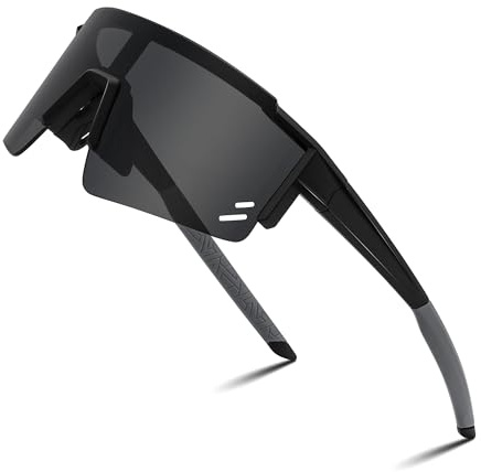 FEISEDY Kids Sunglasses Youth Baseball Sun Glasses, UV400 Sports Teens Cycling Shades for Boys Girls Age 8-16 B0048