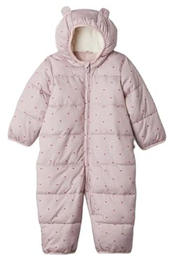 GAP Baby Girls Snowsuit Dull Rose 0-3M