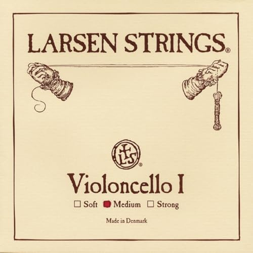 LARSEN STRINGS Cello-Saiten Original A Stahl Medium